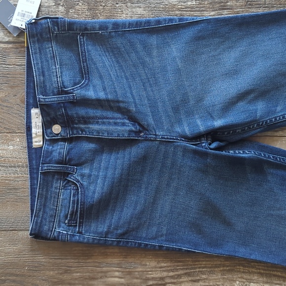 ABERCROMBIE & FITCH "High Rise Boot" bootcut jeans sz 6R / 28x33.33.25L NWT - Picture 3 of 9
